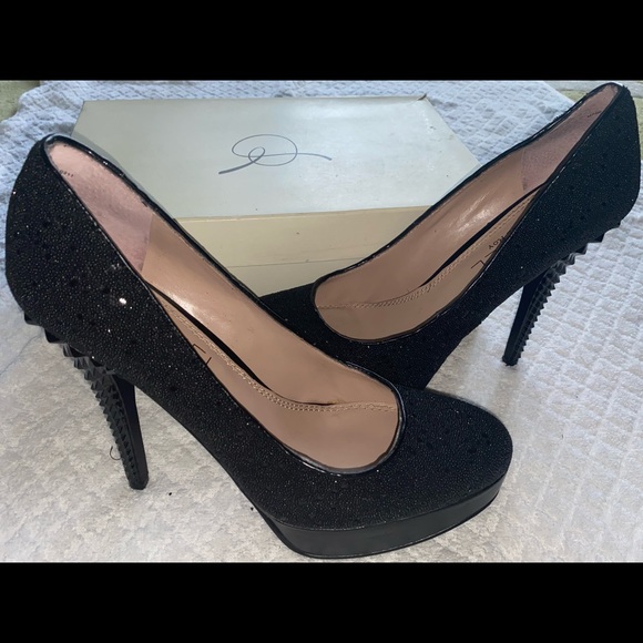 Rachel Roy black heels - Picture 1 of 7
